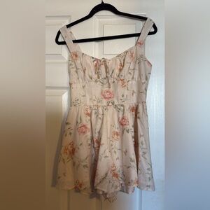 Windsor Ivory Floral Romper